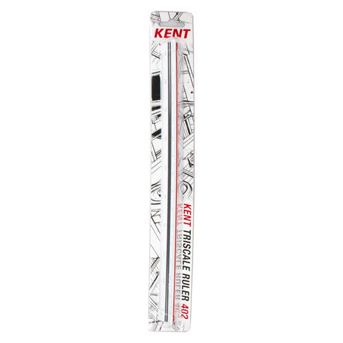 Kent Triangular 402 Scale Ruler 1:100 200 250 300 400 500