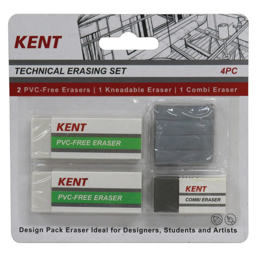 Kent Technical Eraser Set