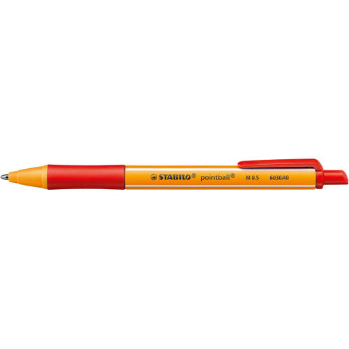 Stabilo Pointball Ballpoint Pen – Red