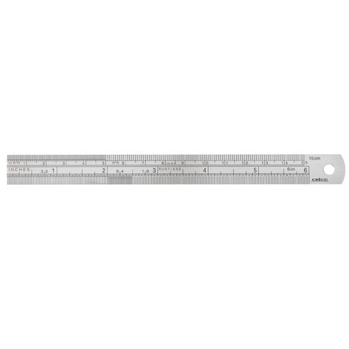 Celco Ruler Stainless Steel 15cm