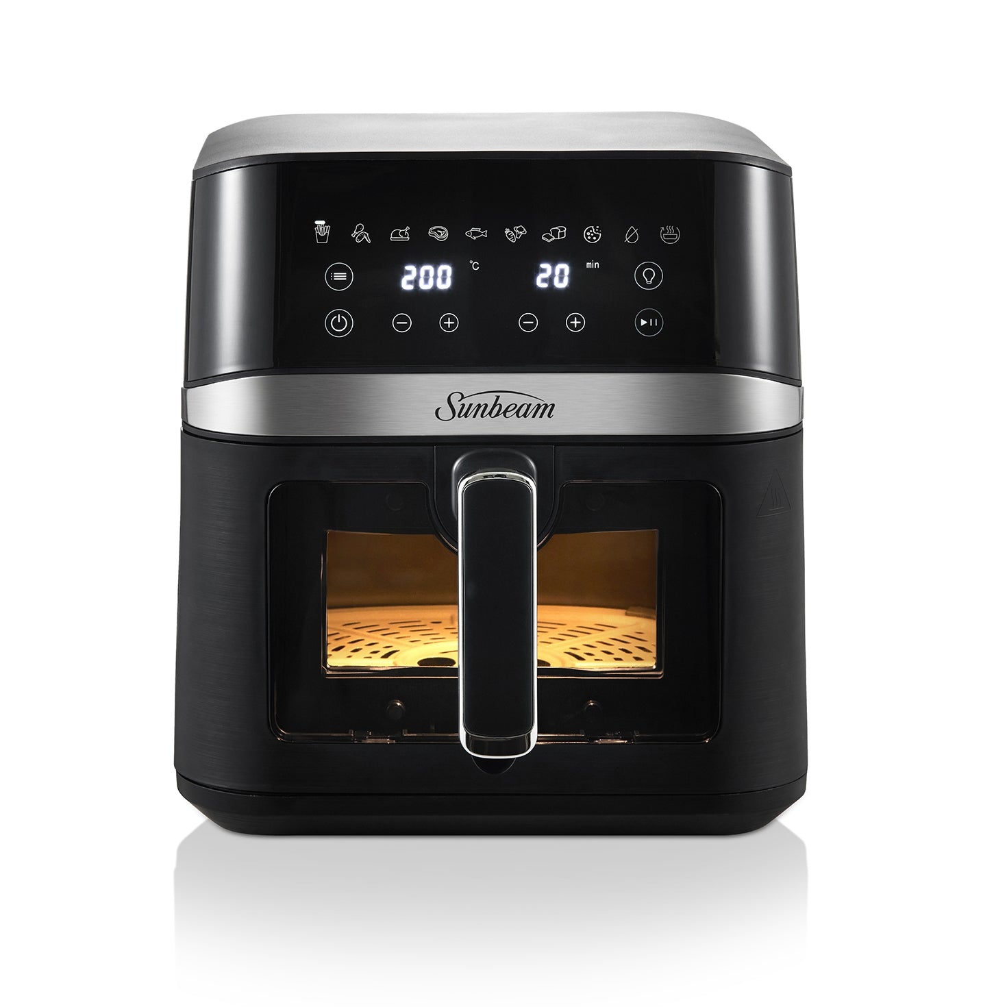 Sunbeam Alinea Pro air fryer light on