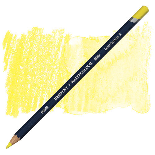 Derwent Watercolour Pencil Lemon Cadmium Box of 6