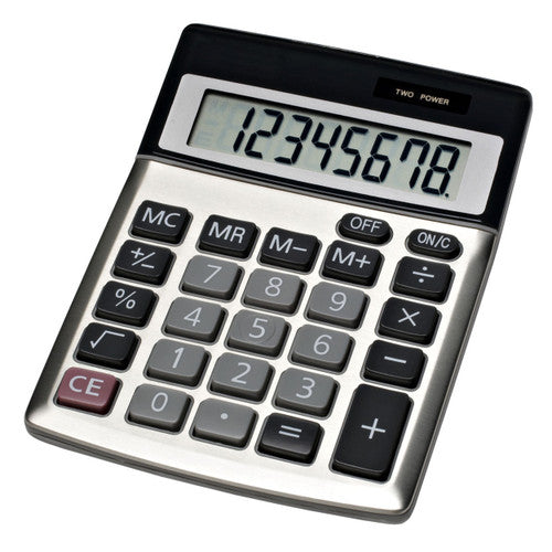 Jastek Compact Calculator 8-Digit Metal