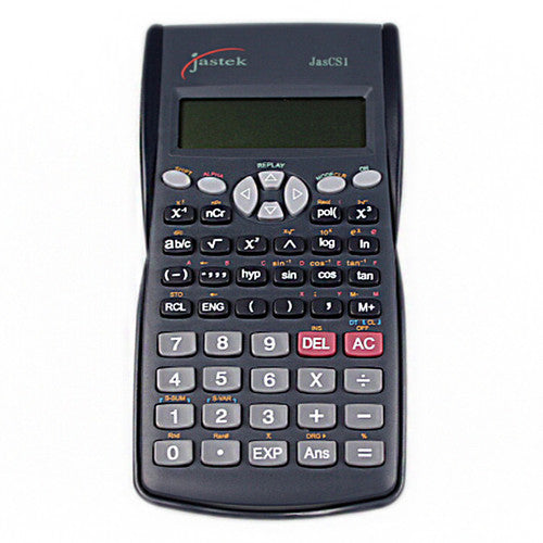 Jastek Scientific Calculator with Cover 10+2 Digit Large Display
