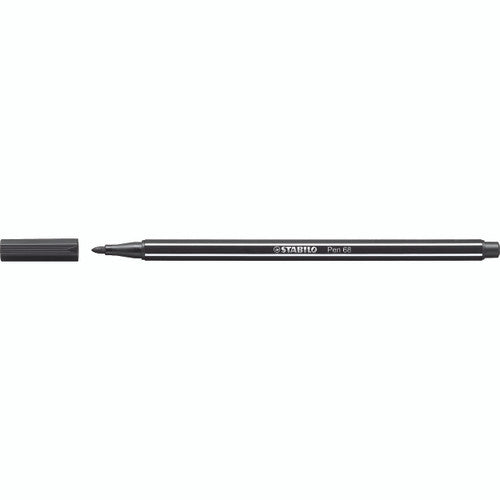 Stabilo Pen 68 Fibre Tip Pen – Black
