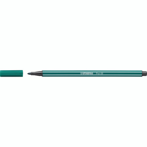 Stabilo Pen 68 Fibre Tip Pen Turquoise Green