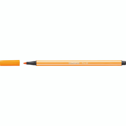 Stabilo Pen 68 Fibre Tip Pen Orange