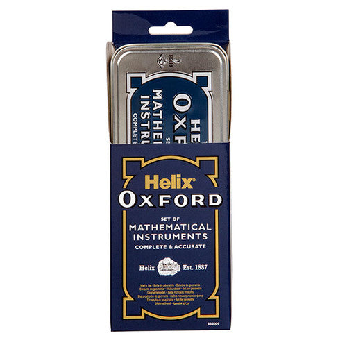 Helix Oxford Economy Maths Set Blue