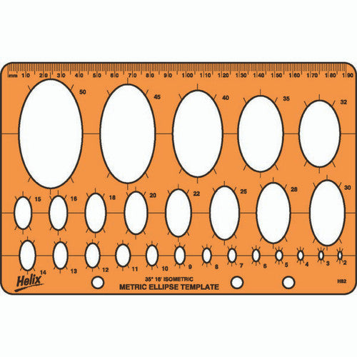 Helix Ellipse Template