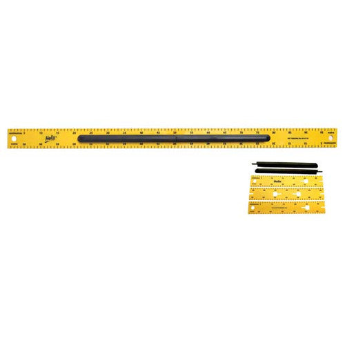 Helix Whiteboard Metre Ruler Imperial Metric