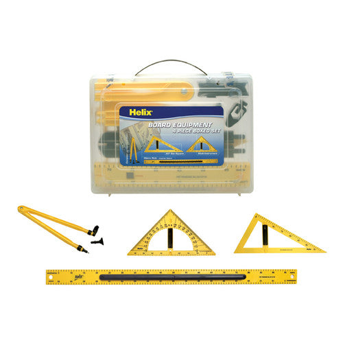Helix Whiteboard Equipment 4-Piece Boxed Set