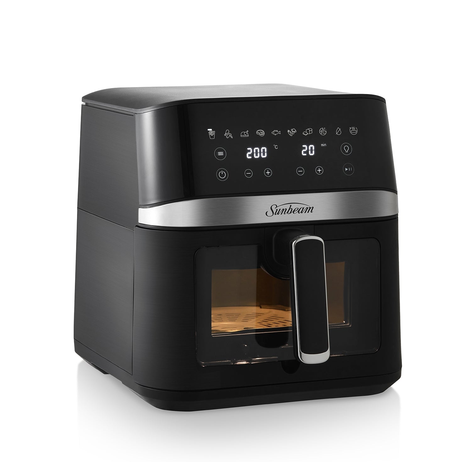 Sunbeam Alinea Pro air fryer quarter view