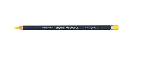 Derwent Procolour Pencil Buttercup Yellow Box of 6
