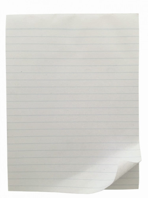 Writer Recycled Ruled Notepad 80 Sheet A5 200x150mm Pack 20