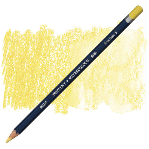Derwent Watercolour Pencil Straw Yellow Box of 6