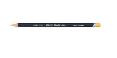 Derwent Procolour Pencil Yellow Ochre Box of 6