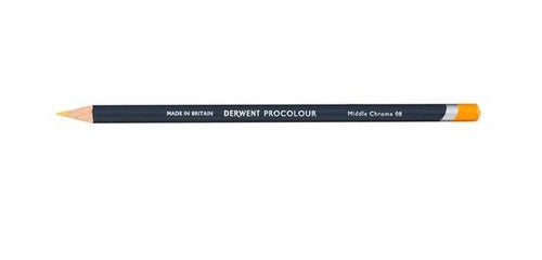 Derwent Procolour Pencil Middle Chrome Box of 6