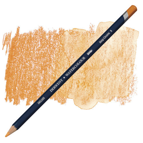 Derwent Watercolour Pencil Deep Chrome Box of 6