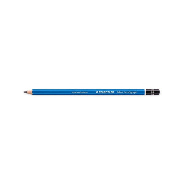 Staedtler Mars Lumograph Pencils 9B Box 12 100-9B – view 3
