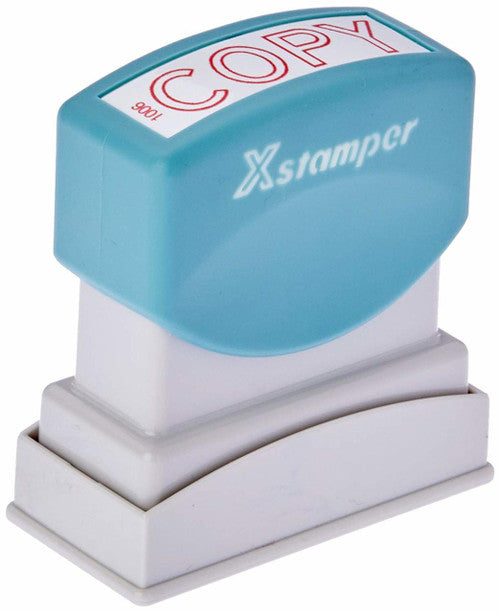 Xstamper Message Stamp Copy Blue