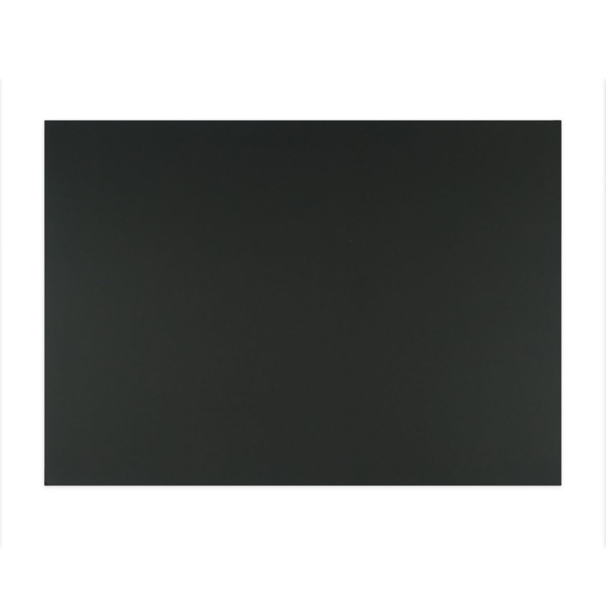 Quill Foam Board A3 black shown face on without its label, a plain matte black board on a white background