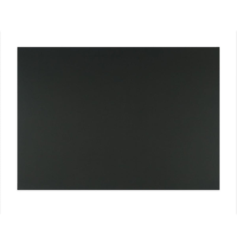 Quill Foam Board A3 black shown face on without its label, a plain matte black board on a white background