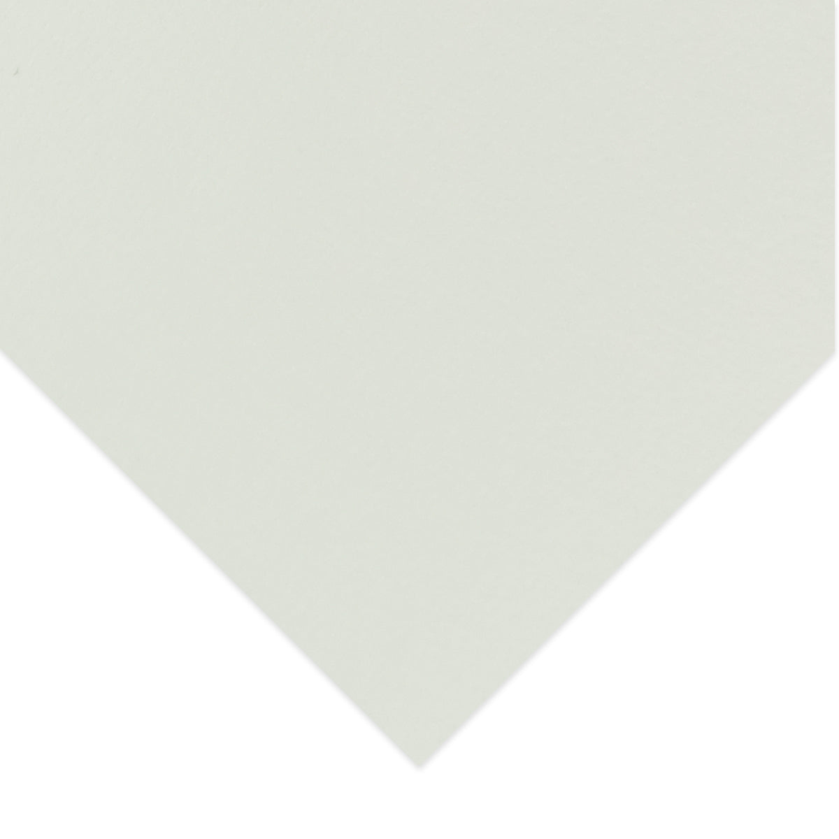 Close view of one corner of Quill Watercolour Paper Medium, showing the white sheet edge on a white background