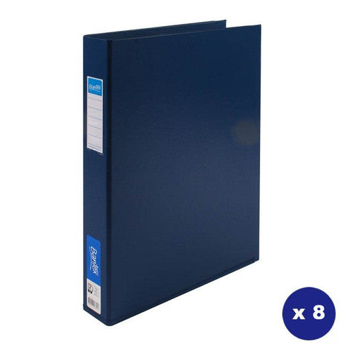 Bantex A3 Upright Ring Binder 2D 38mm Blue Box of 8