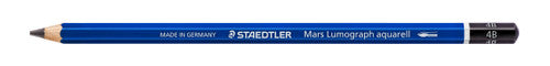 Staedtler 100A-4B Mars Lumograph Aquarell 4B Watercolour Pencil Box of 12