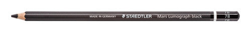 Staedtler 100B-7B Mars Lumograph Black Pencils in a Box of 12