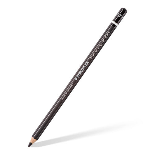 Staedtler 100B-7B Mars Lumograph Black Pencils in a Box of 12