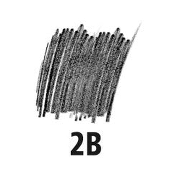 Staedtler Mars Lumograph Black Pencils 2B Box 12 100B-2B – view 2