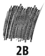 Staedtler Mars Lumograph Black Pencils 2B Box of 12 100B-2B