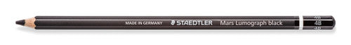 Staedtler Mars Lumograph Black Pencils 4B Box of 12 100B-4B