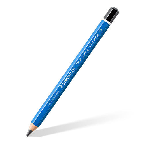 Staedtler 100J-S BK5 Mars Lumograph Jumbo Pencils Assorted Card of 5 (10 Cards)