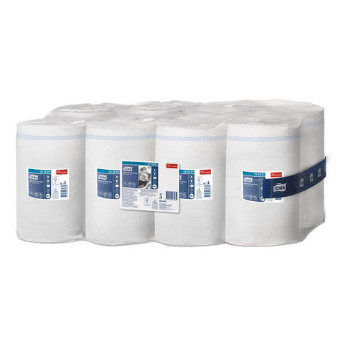 Tork Wiping Paper Plus Mini Centrefeed Roll 2 Ply M1 White Carton of 11 Rolls