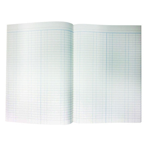 Collins 10330 Account Book Series A60 Double Ledger Red Cover