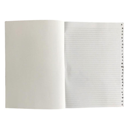 Collins 10334 Account Book Series A60 Indexed Through Red Cover