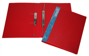 Colby 104A Spiral Spring File A4 100 Sheet Polypropylene Red