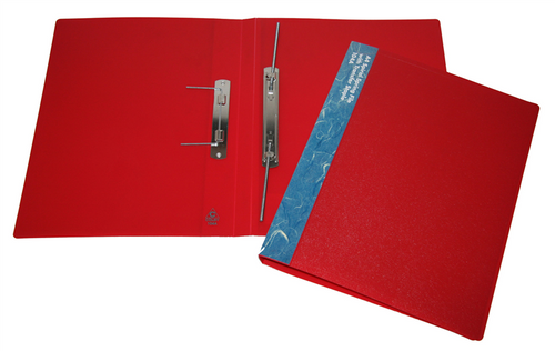 Colby 104A Spiral Spring File A4 100 Sheet Polypropylene Red