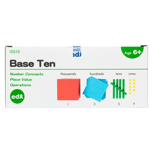 Edx Education Base Ten Four Colour Plastic