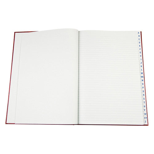 Collins 10926 Account Book Series 3880 Indexed Through Red Cover