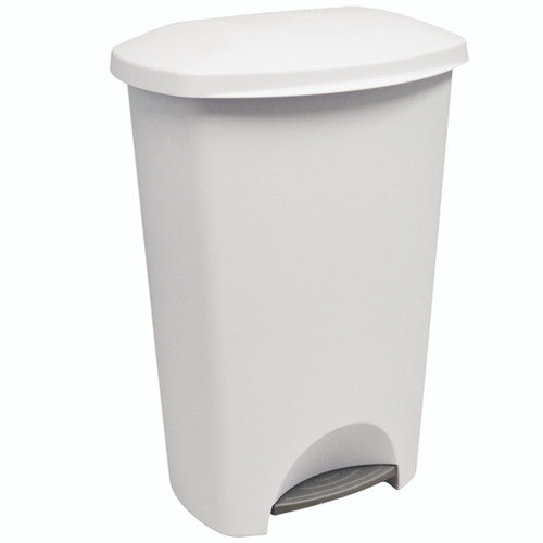 Italplast Sterilite Pedal Tidy Bin 42 Litre White