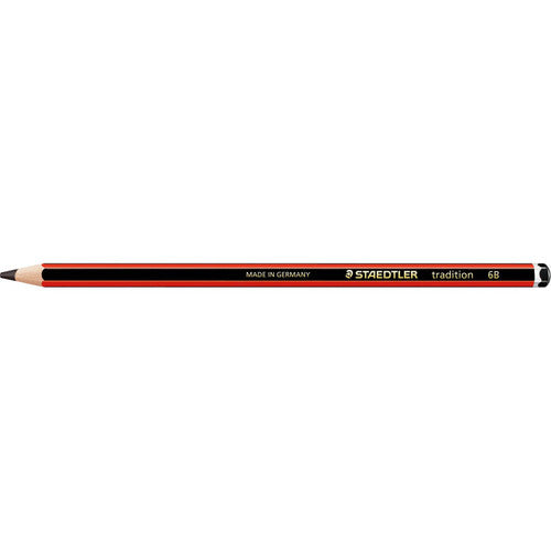 Staedtler 110-6B BK3 Tradition Graphite Pencils 6B Pack of 3