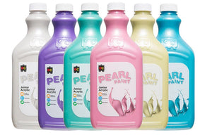 Pearl Liquicryl Pearlescent Paint Set of 6 x 2 Litres