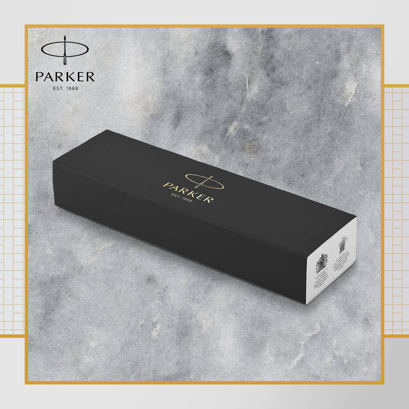 Parker IM Premium Ballpoint Pen Pearl Lacquer and Gold Trim Medium Tip