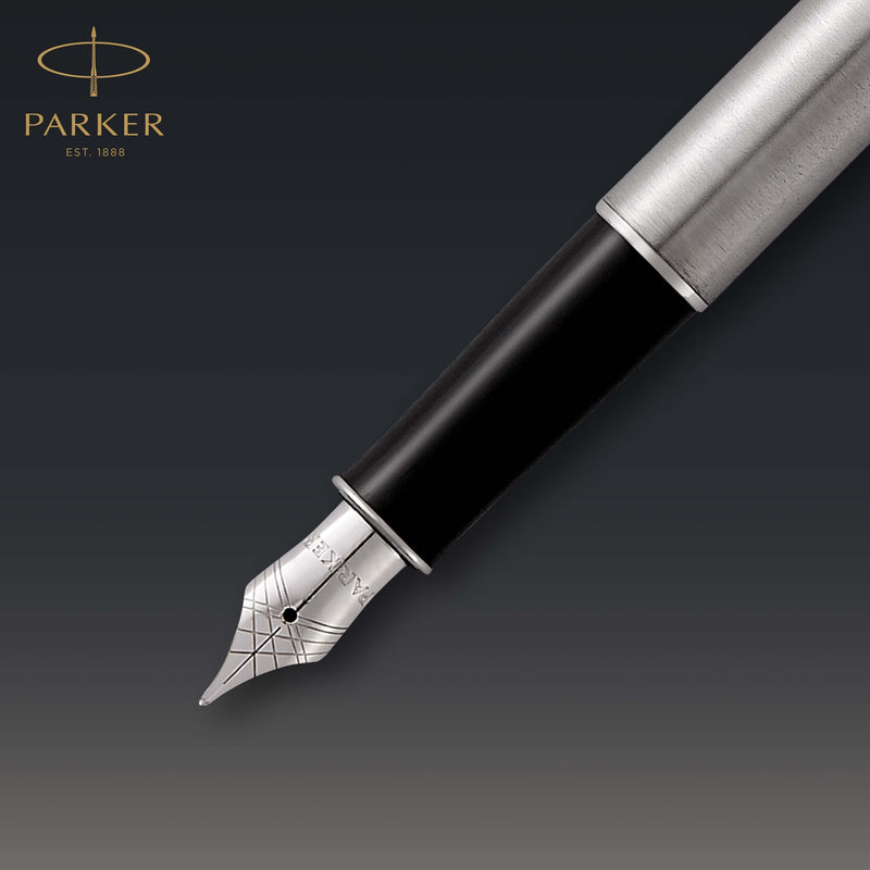 Parker Sonnet Fountain Pen Stainless Steel and Palladium Trim Medium Nib