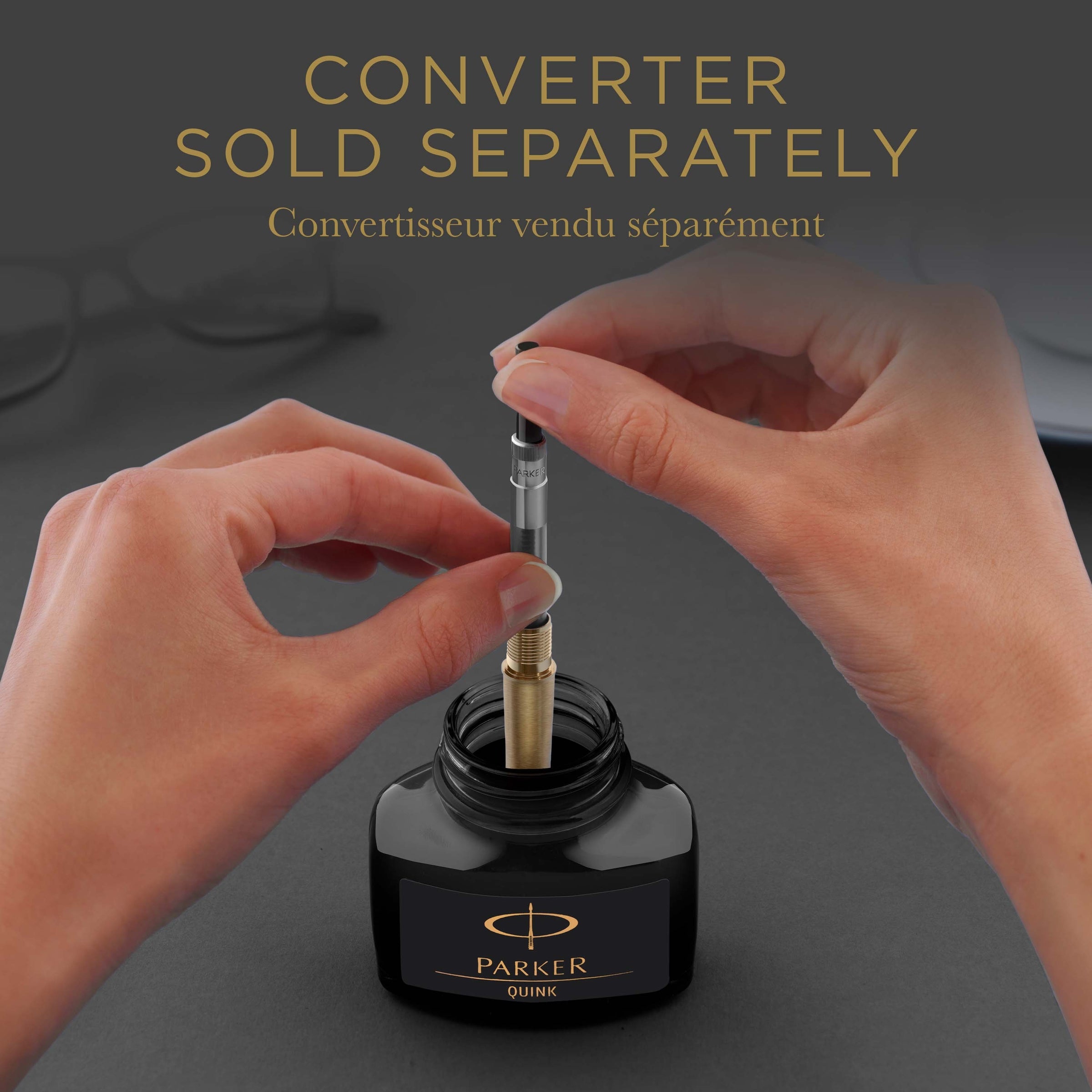 Parker Blue Black Ink Bottle 50ml