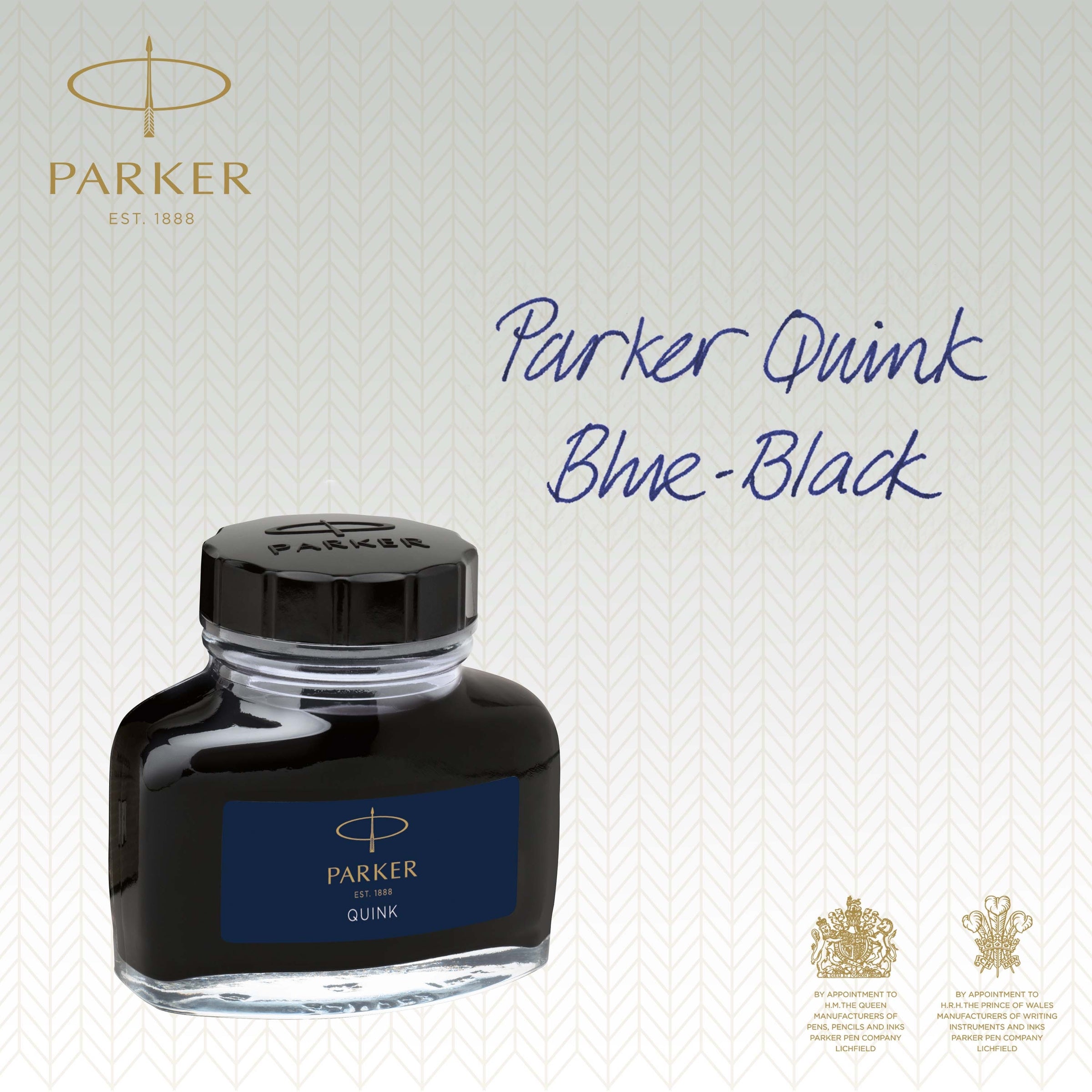 Parker Blue Black Ink Bottle 50ml