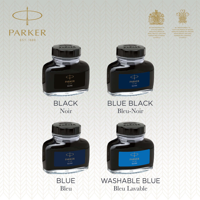Parker Blue Black Ink Bottle 50ml